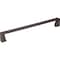 Jeffrey Alexander 192 mm Center-to-Center Brushed Oil Rubbed Bronze Square Boswell Cabinet Pull 177-192DBAC - alternate 1